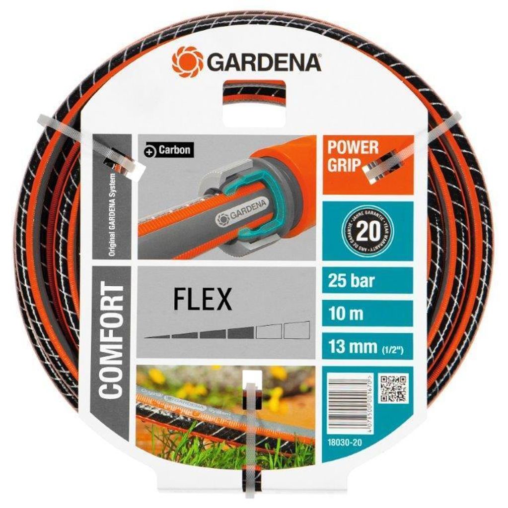 Comfort Flex Schlauch 13mm (1/2") (schwarz/orange, 10 Produktbild 