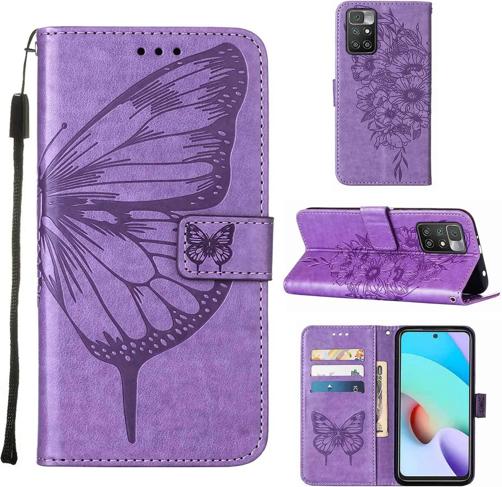 SEAHAI Pelle Cover per Xiaomi Redmi 10 / Redmi 10 2022