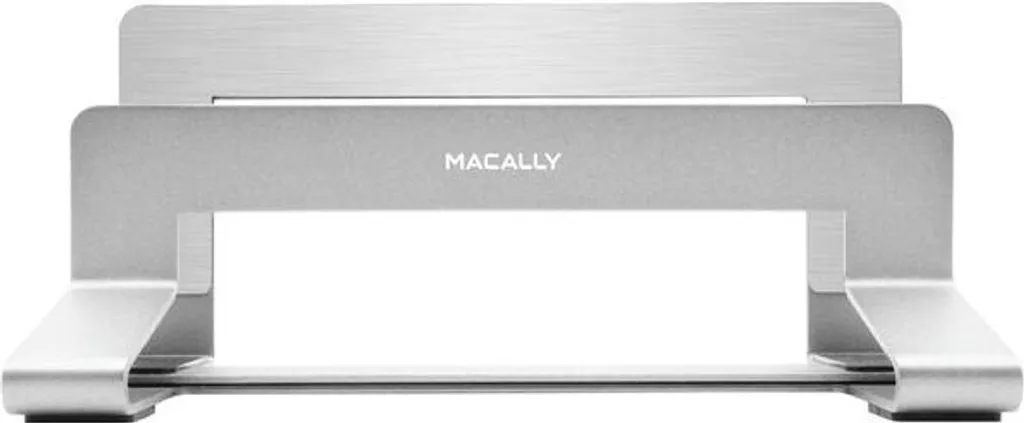 Macally Support Vertical en Aluminium Argent avec Largeur Ajustable - 2