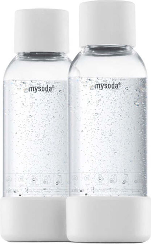 Mysoda Wasserflaschen aus Biokomposit (0,5 Liter) Produktbild 
