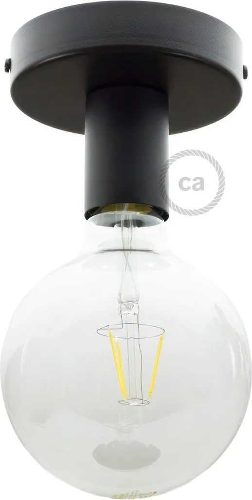 Luminaire de Plafond pour Couloir et Salon - Design Métallique Épuré
