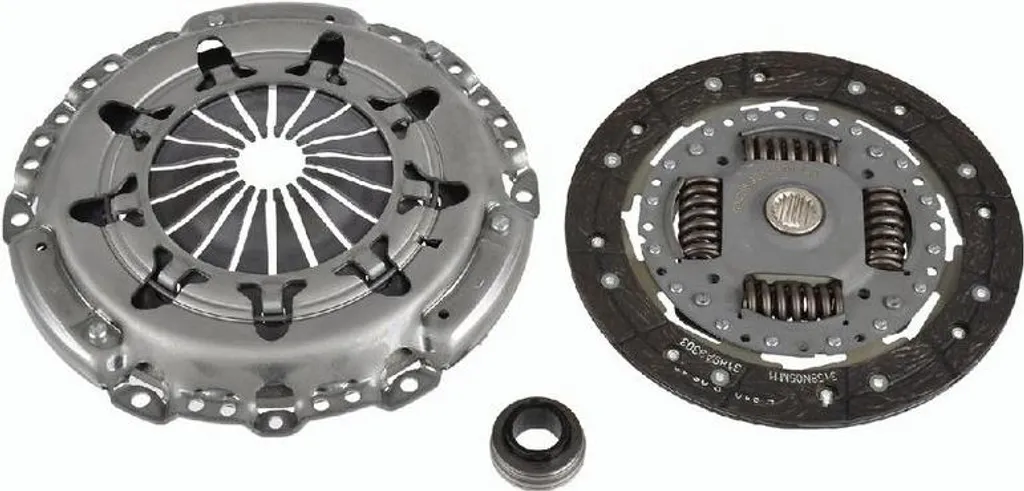 Kit d'embrayage SACHS 3000 951 125 pour Xsara - Qualité OE 2050L1