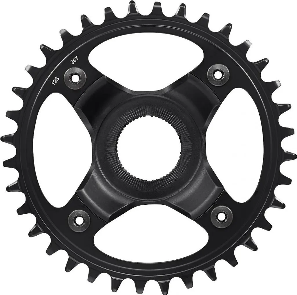 Plateau Shimano 36T anti saut de chaîne pour vélo électrique 12V