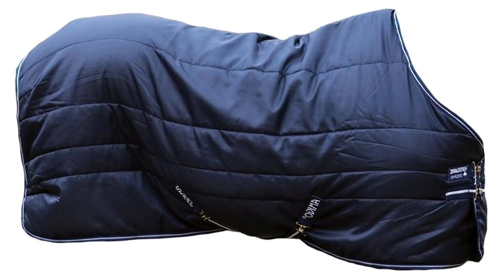 Amigo Insulator 100g Lite Stable Rug 6-3" Navy/Navy & White