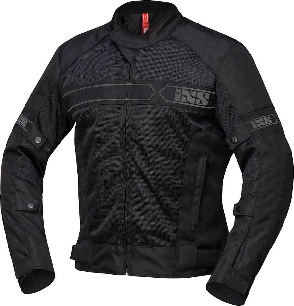 IXS Evo-Air Motorrad Textiljacke, schwarz, 3XL