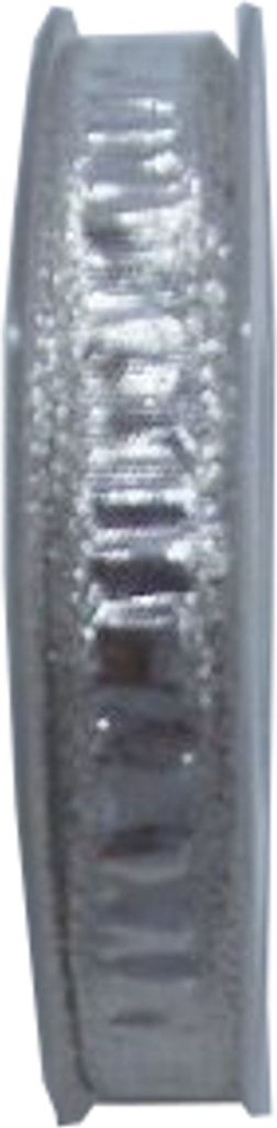 Glanzband I Schleifenband mit Drahtkante I silber I Breite:15mm I Länge: 25Meter - 0,47 € pro Meter