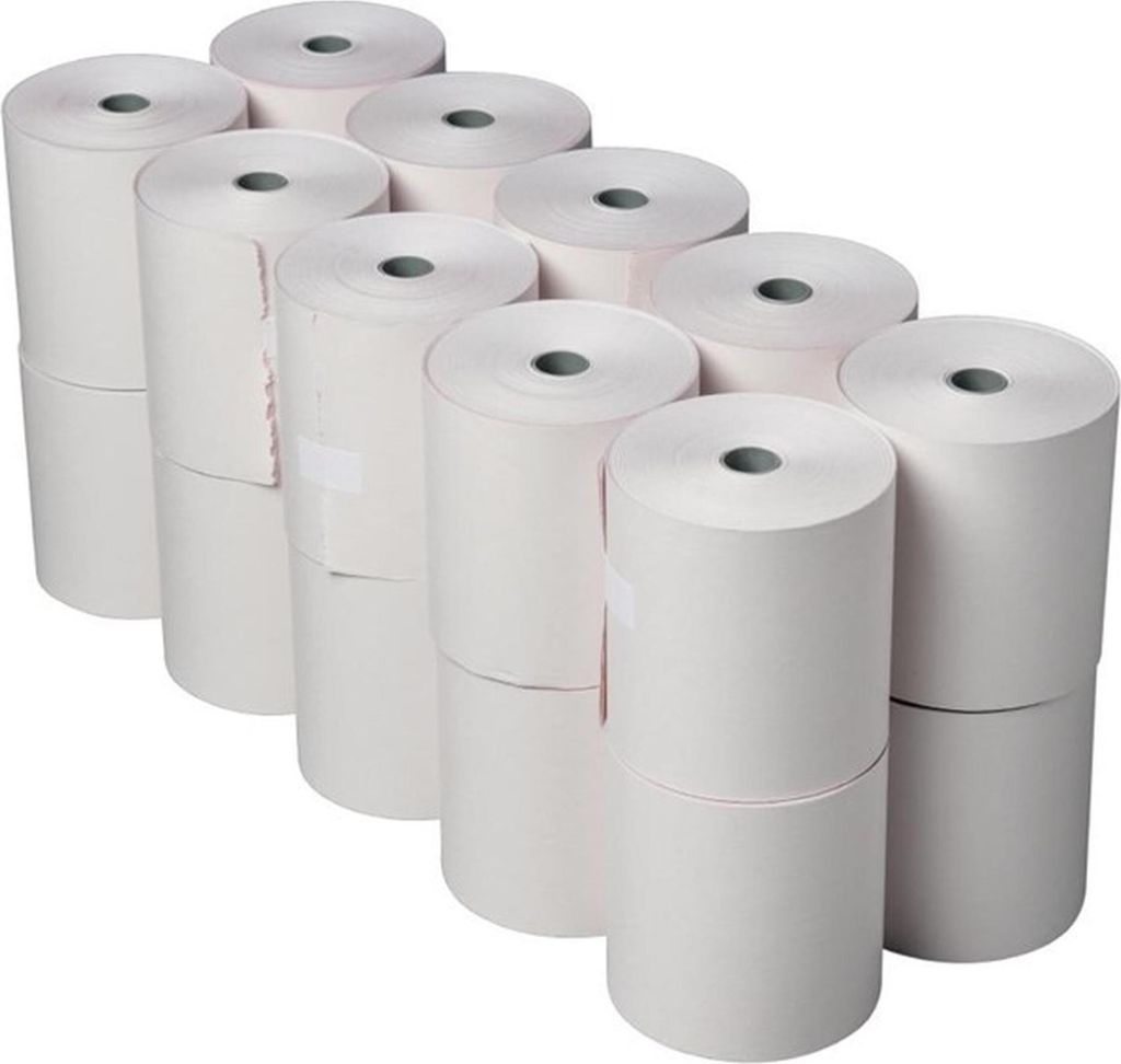 Olympia Nicht-Thermo Kassenrolle - 75 x 70mm - 3-lagig - 40 Kassenrollen