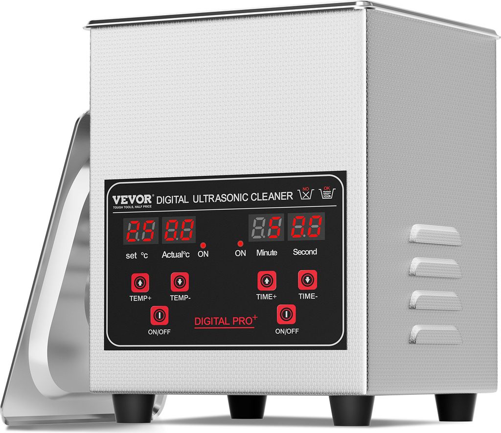 VEVOR pulitore ad ultrasuoni 1,3 L professionale da 60 W Immagine del prodotto 