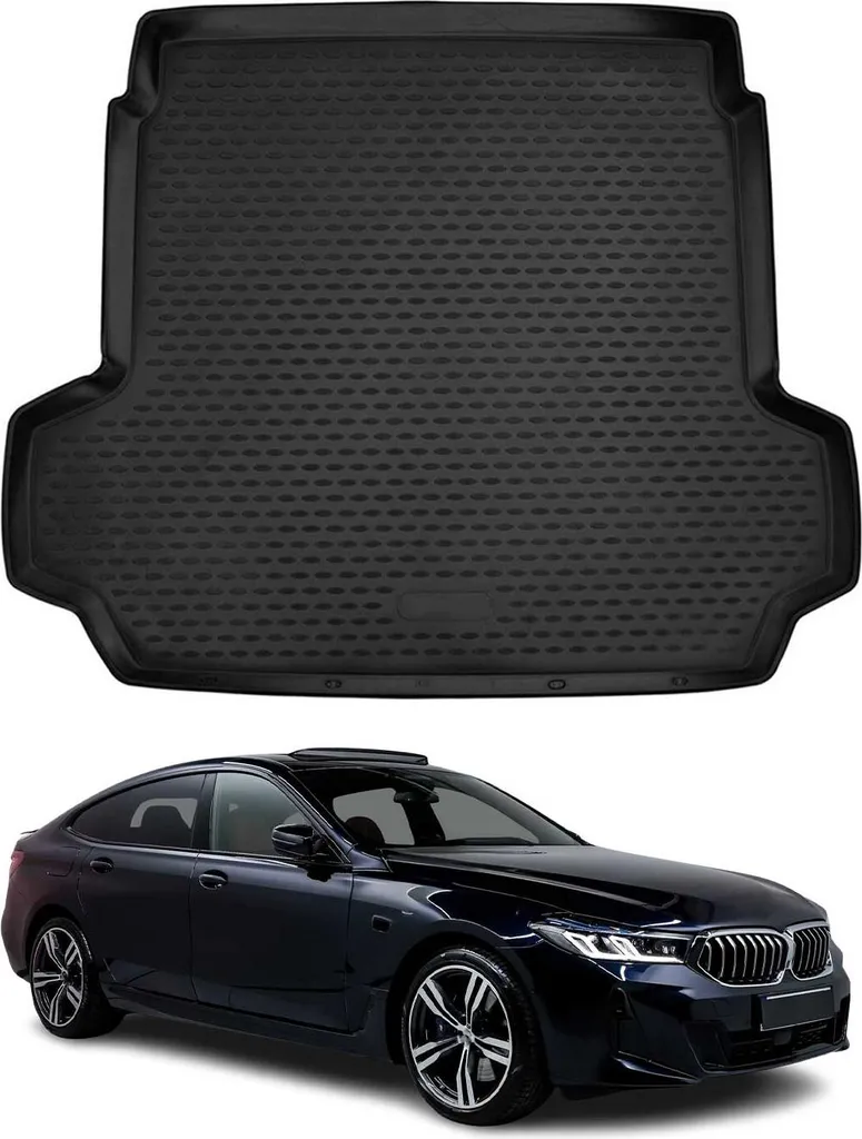 Tappeto Gomma BMW Serie 6 G32 | Protezione Cani e Sport | Baule Pulito