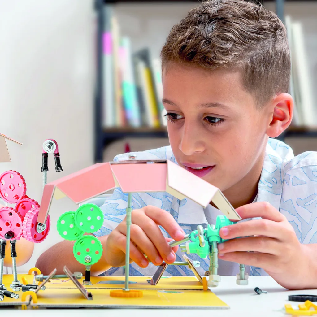 Jeu de Construction Métallique SavanaBit OffBits pour Jeunes Inventeurs - 6
