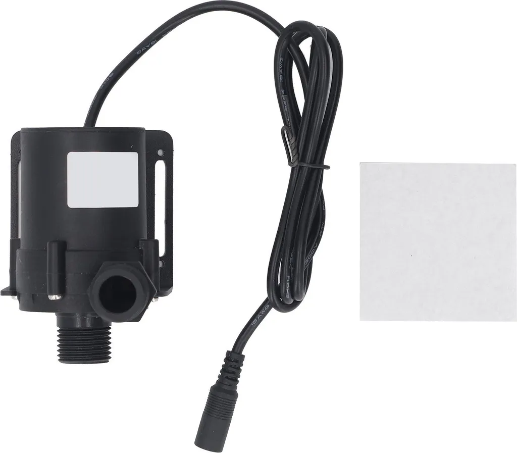 Pompe pour fontaine et aquarium 11W débit 12l/min raccord G1/2 mâle