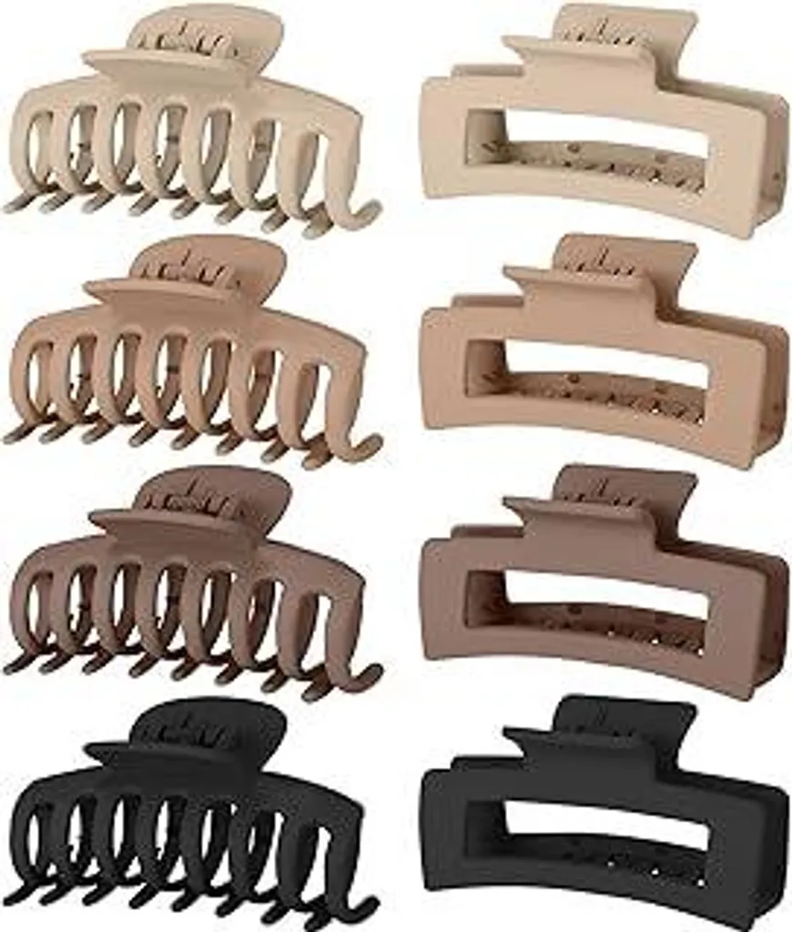 Lolalet 8 Clip Capelli 8cm Pattern E - Must-Have Styling Accessori