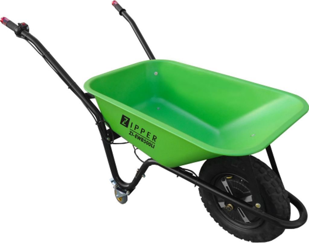 Zipper ZI-EWB500LI: Accu-aangedreven kruiwagen Productafbeelding 