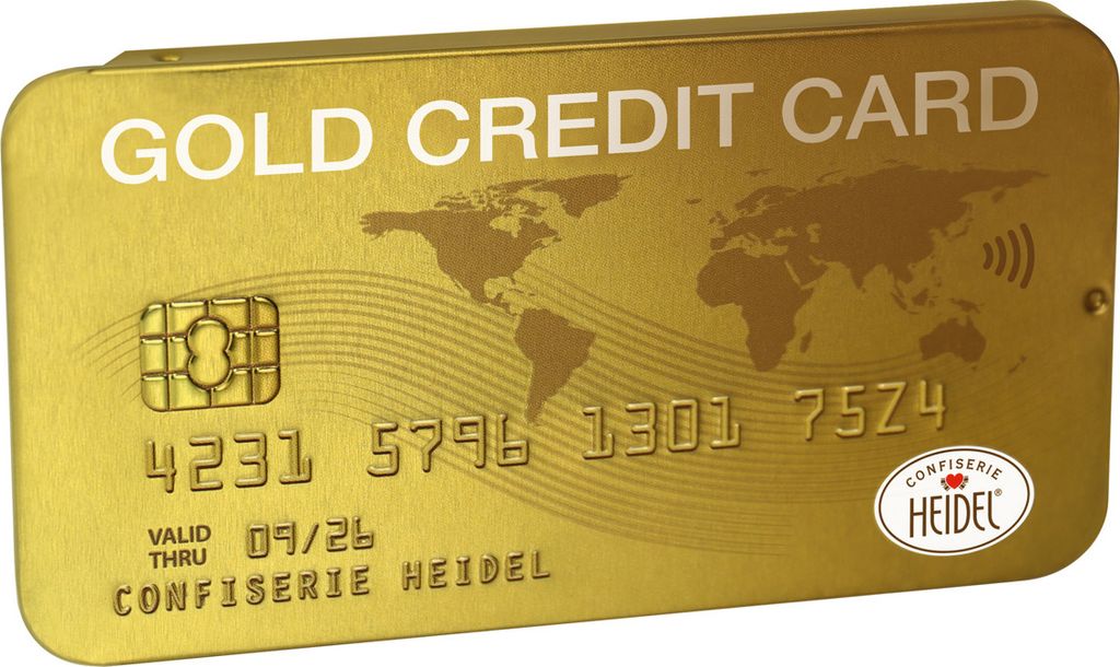Heidel Gold-Kreditkarte 30g Produktbild 