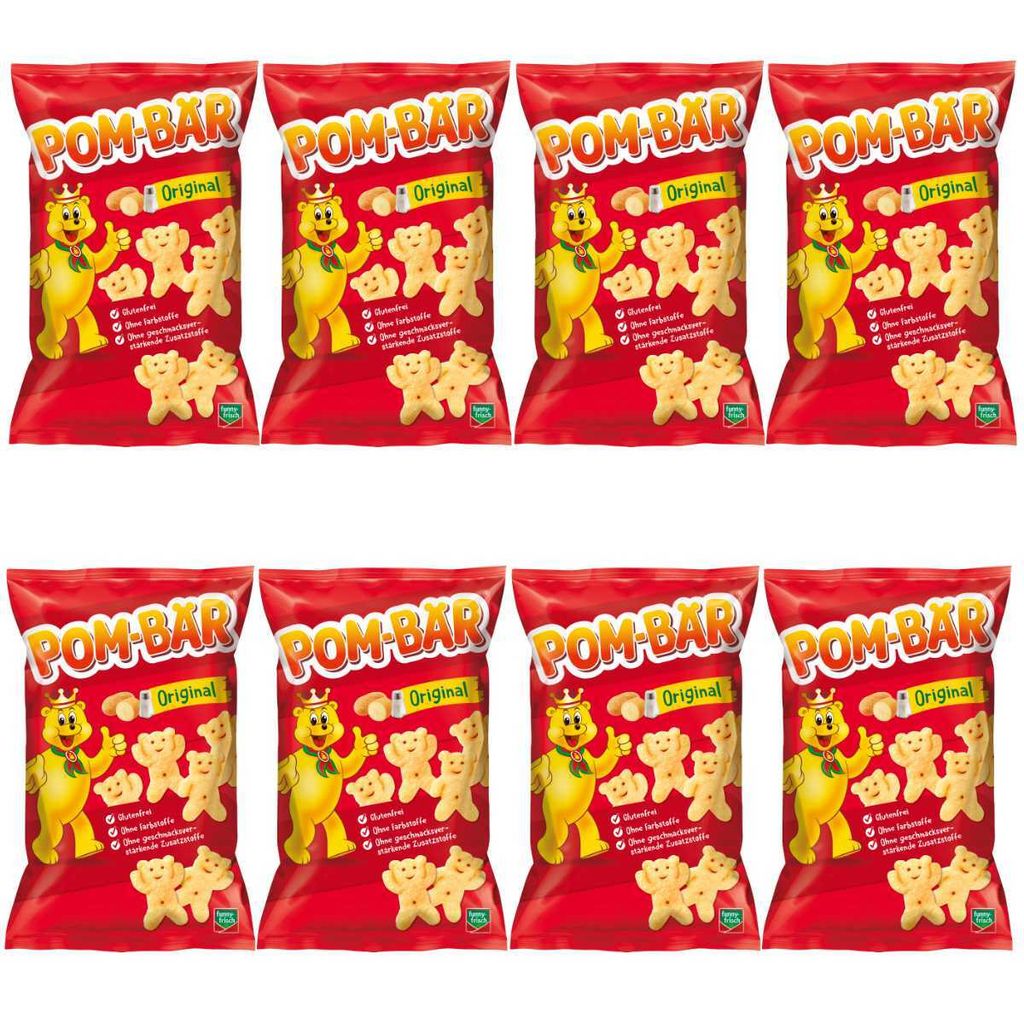Funny Frisch Pom Bären Original gesalzene Kartoffelchips Produktbild 