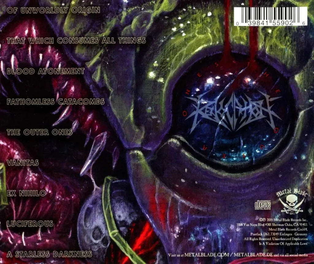 Revocation - The Outer Ones CD : Album de Death Metal Technique culte - 3