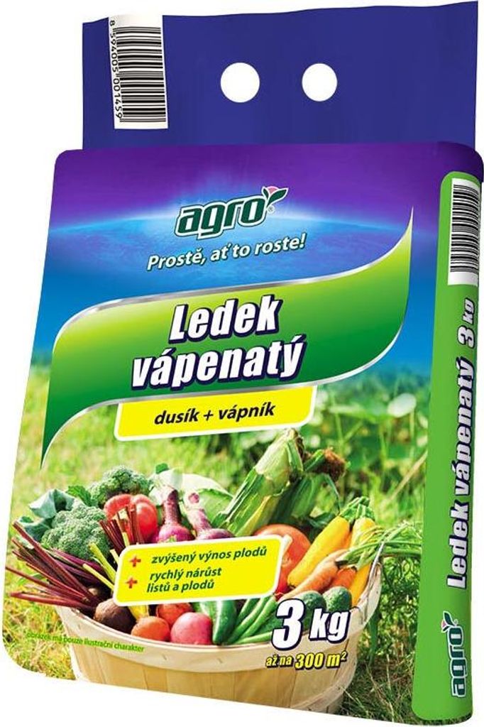 Ledek vápenatý Agro 3 kg Obrázek produktu 