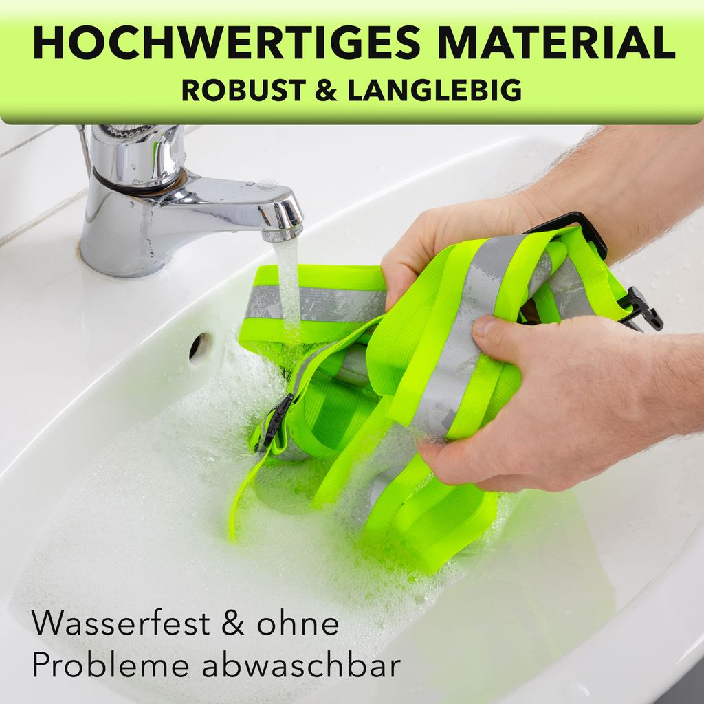 AVANA Warnweste reflektierende Sicherheitsweste Produktbild 7