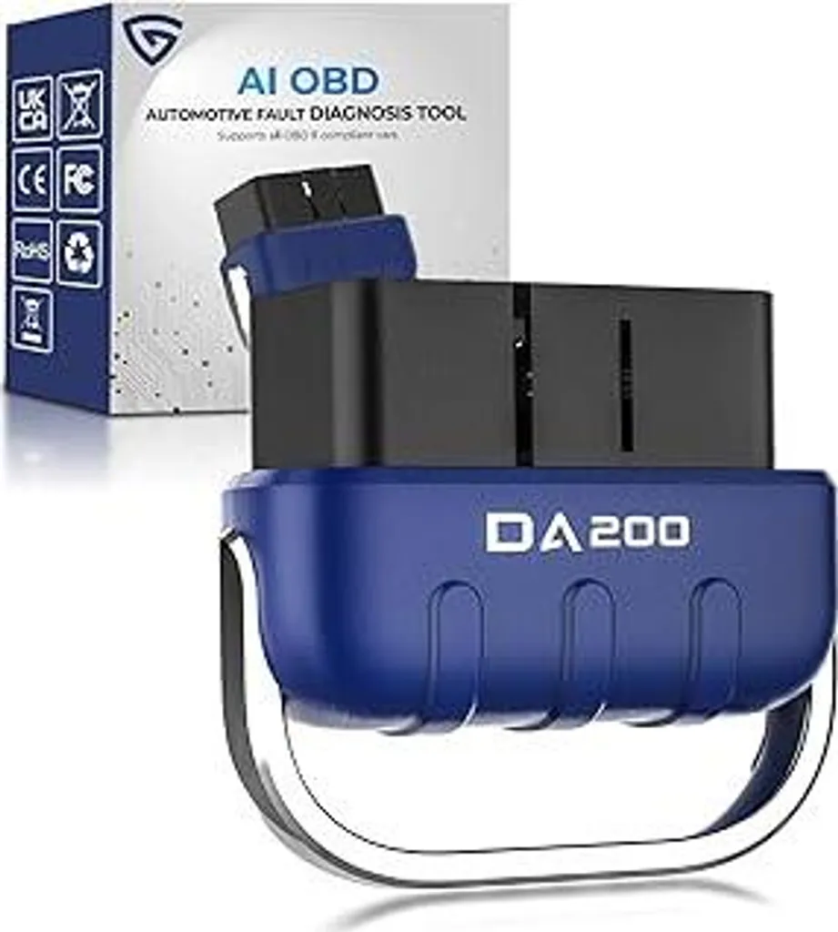 Diagnosi Auto AI Bluetooth 5.4 - Scanner OBD2 Ultra-Rapido iOS & Android