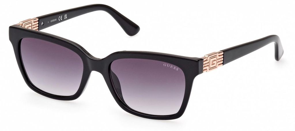 Guess GU7869 Shiny black 53/17/145 Damen Sonnenbrillen
