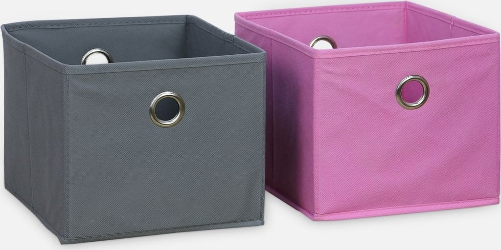 sweeek - Kinderschrank in weiß - Rosa Produktbild 6
