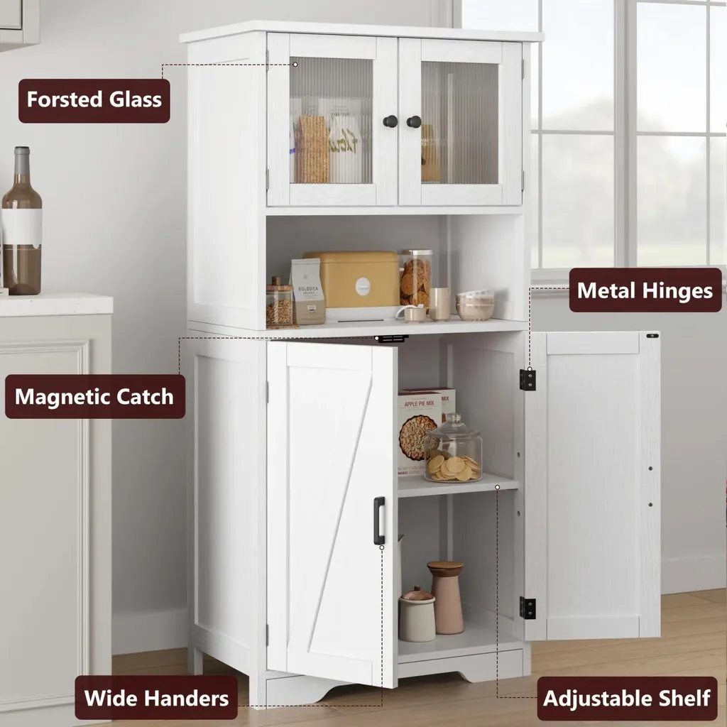 Armoire de rangement compacte blanche : optimisez vos petits espaces - 4