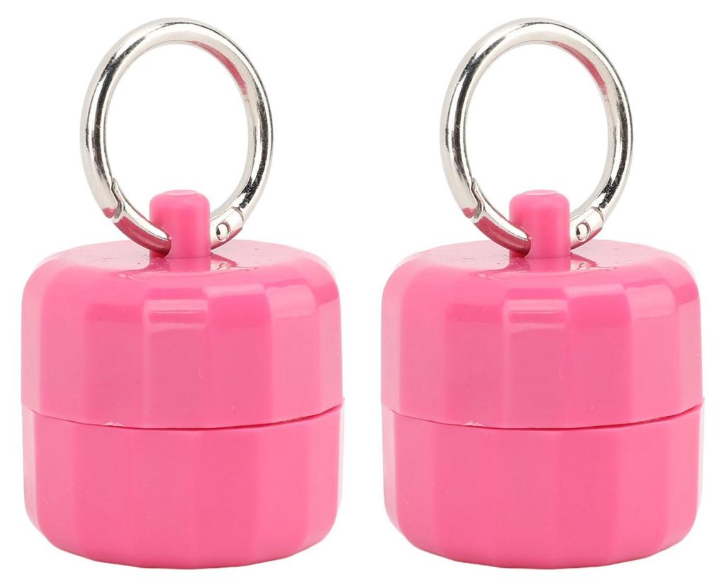 2 Stück Sport-Schmuckhalter, Schlüsselanhänger, Damen, klein, kompakt, Ohrstecker, Halsketten, Ring, Organizer, Aufbewahrungskoffer für Reisen,...