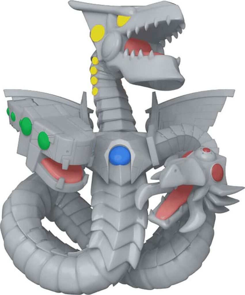 Funko Yu-gi-oh! Super Sized Pop! Animation Vinyl Cyber End Dragon Figur 15 Cm Silber Silber One Size