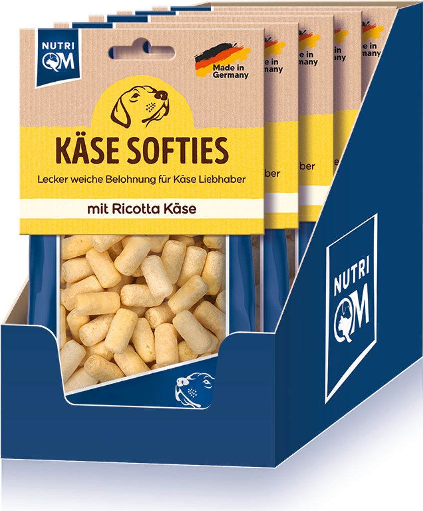 NutriQM Käse Softis Ricotta 5 x 150g