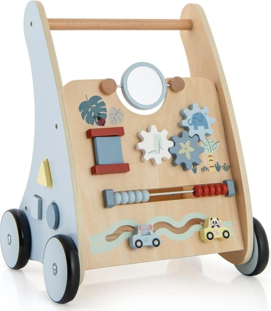 Trotteur Montessori pour apprendre à marcher et développer l'éveil