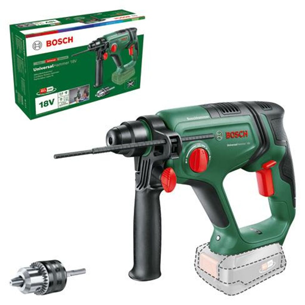 Akku-Bohrhammer UniversalHammer 18V, im Karton Produktbild 