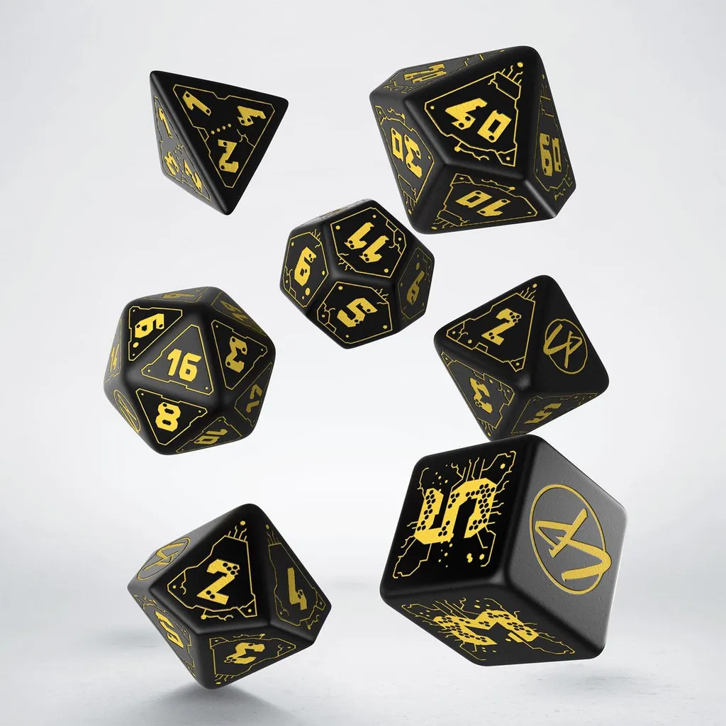 Dés Cyberpunk Rouge Wet Work : Ne Ratez Plus vos Jets avec ce Set Lisible