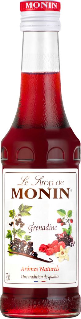 Monin Grenadine sirup s ovocnou príchuťou granátového Obrázok produktu 