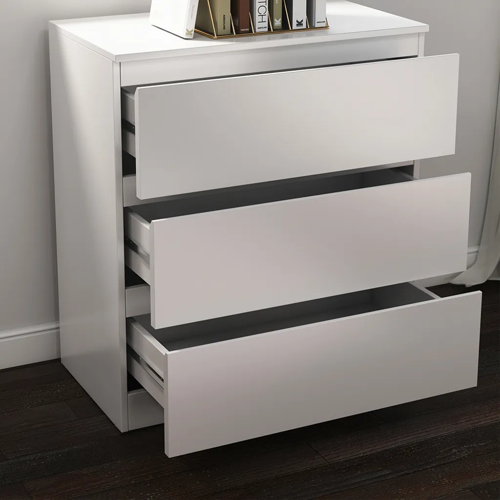 Commode Calisto Blanche Vicco 41301 - Finition Résistante et Compacte - 5