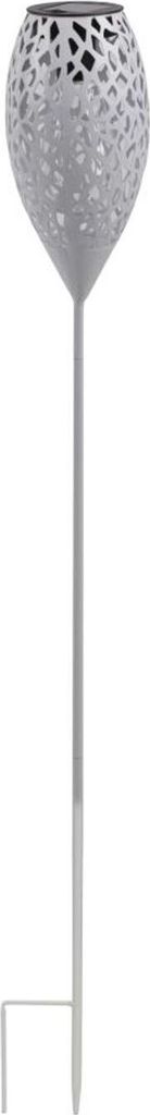 12x BURI Gartenleuchten Solar Lampen Gartenleuchte Birne Erdspieß Licht Akku Set