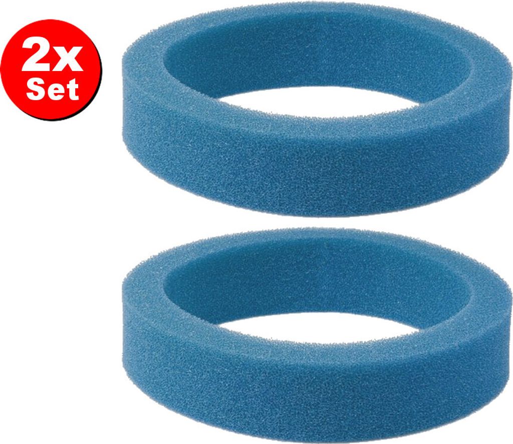 2x Nassfilter / Schaumstofffilter / Schwammfilter für Festool CT 17 E VCP 170 E VCP 171 E-L VCP 320 E VCP 321 E-L ersetzt 769135 NF-CT 17 Staubsauger