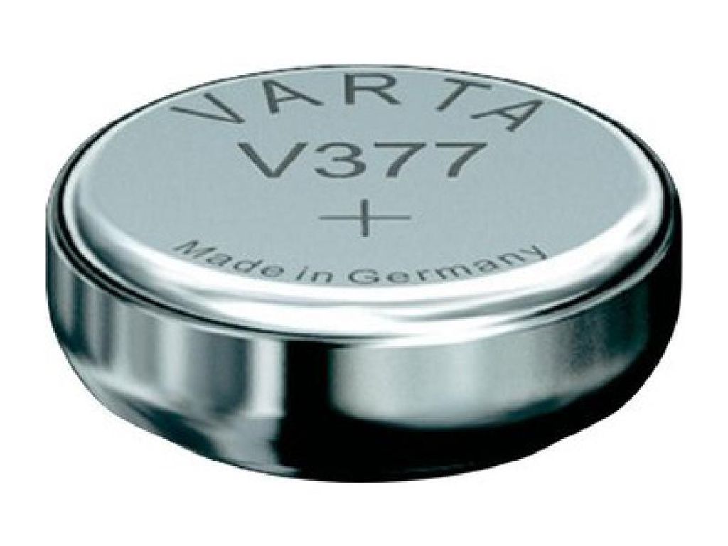 Knopfzelle Uhr Batterie Uhrenbatterie Varta V377 SR66 Produktbild 10