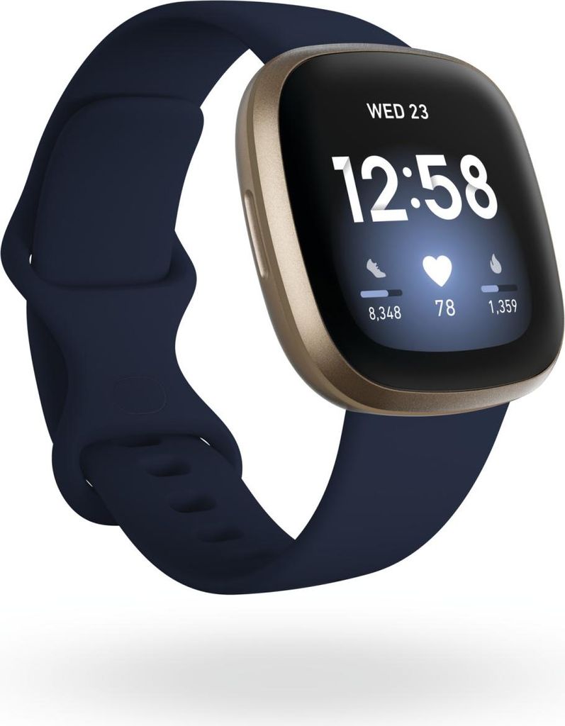FitBit 4061856797939 Fitbit Versa 3 nachtblau/softgold Immagine del prodotto 