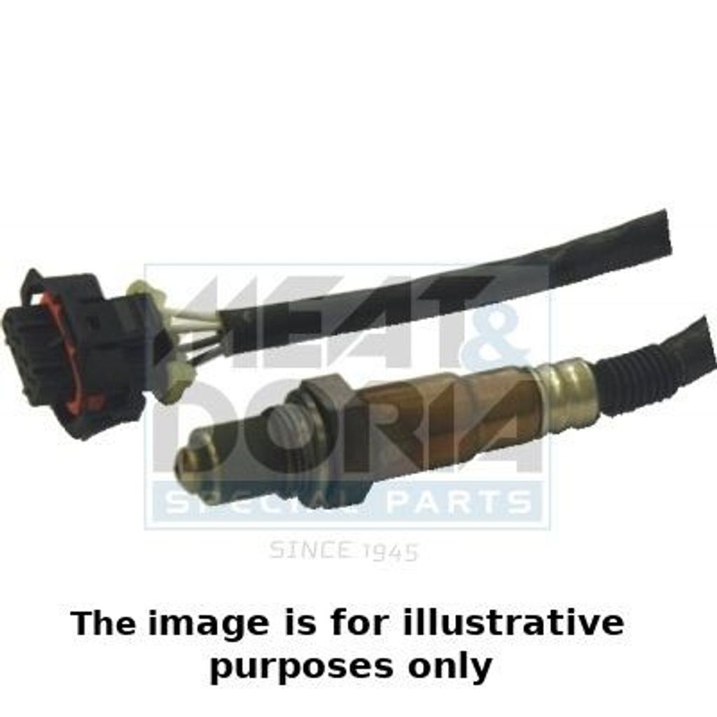 MEAT & DORIA Lambdasonde für OPEL Corsa D Schrägheck (S07) an Abgaskrümmer Beheizt 200mm 81647E