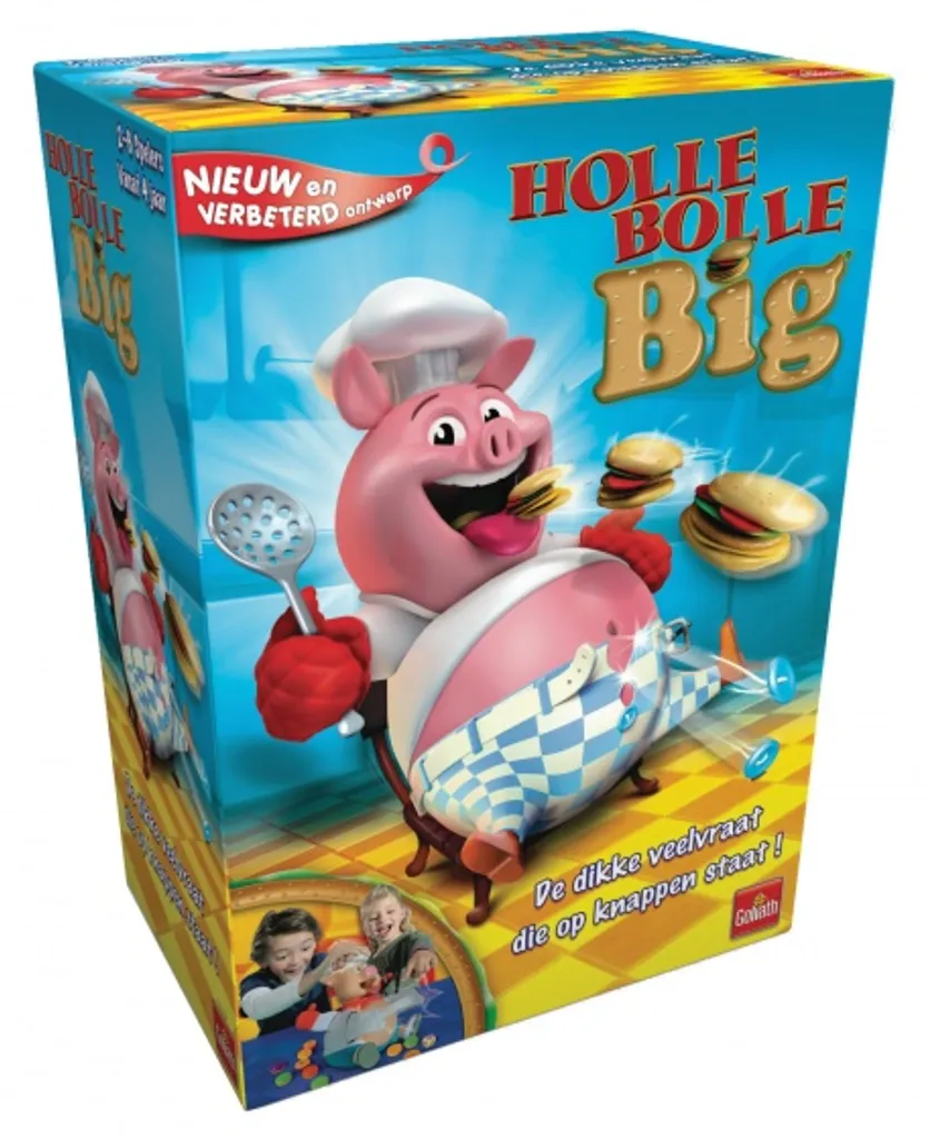 Jeu de Action Cochon Gonflant Goliath 30334 Rigolo avec Mécanisme Surprise