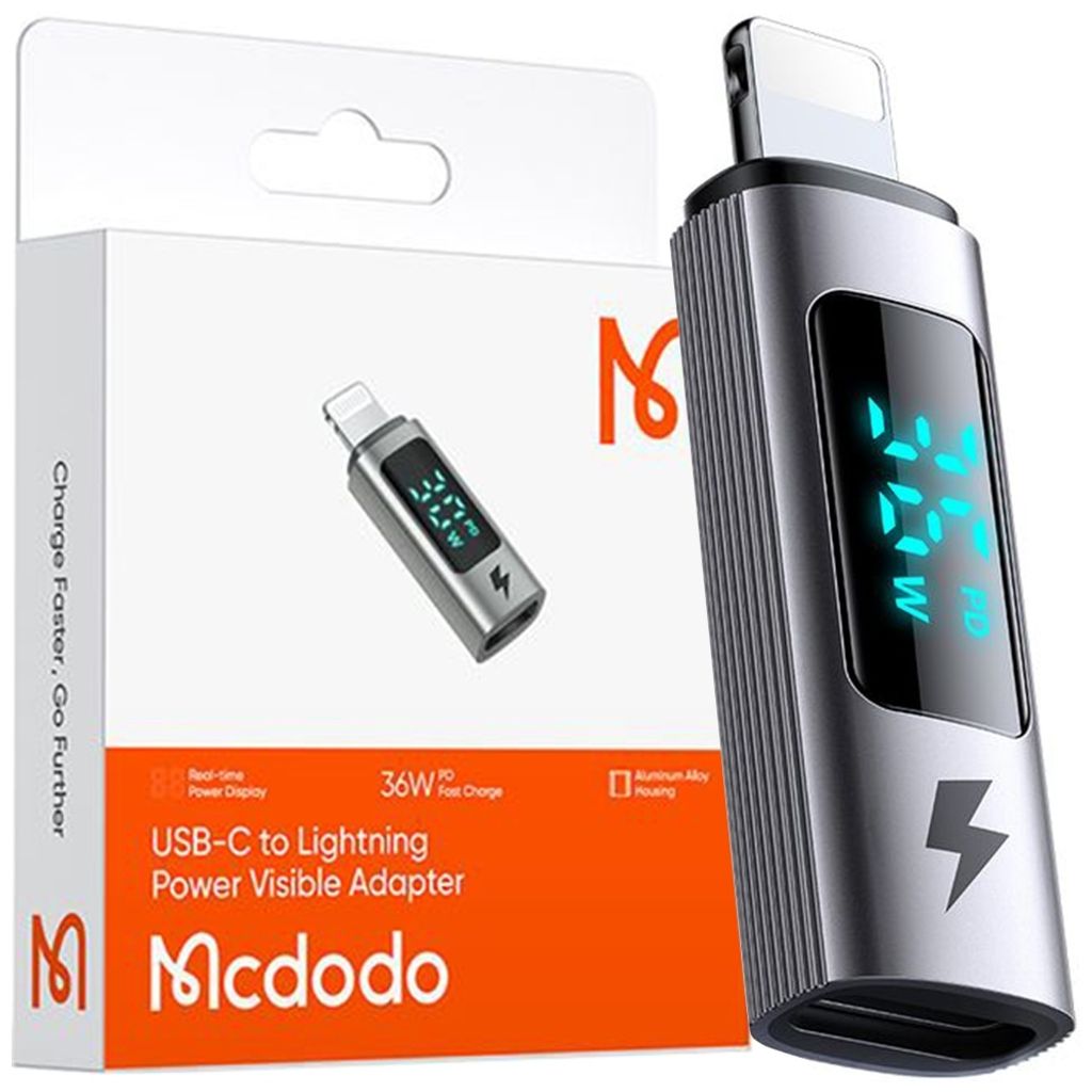 Mcdodo Adapter Usb-C Usb Typ C Zu Lightning Iphone 36W Produktbild 