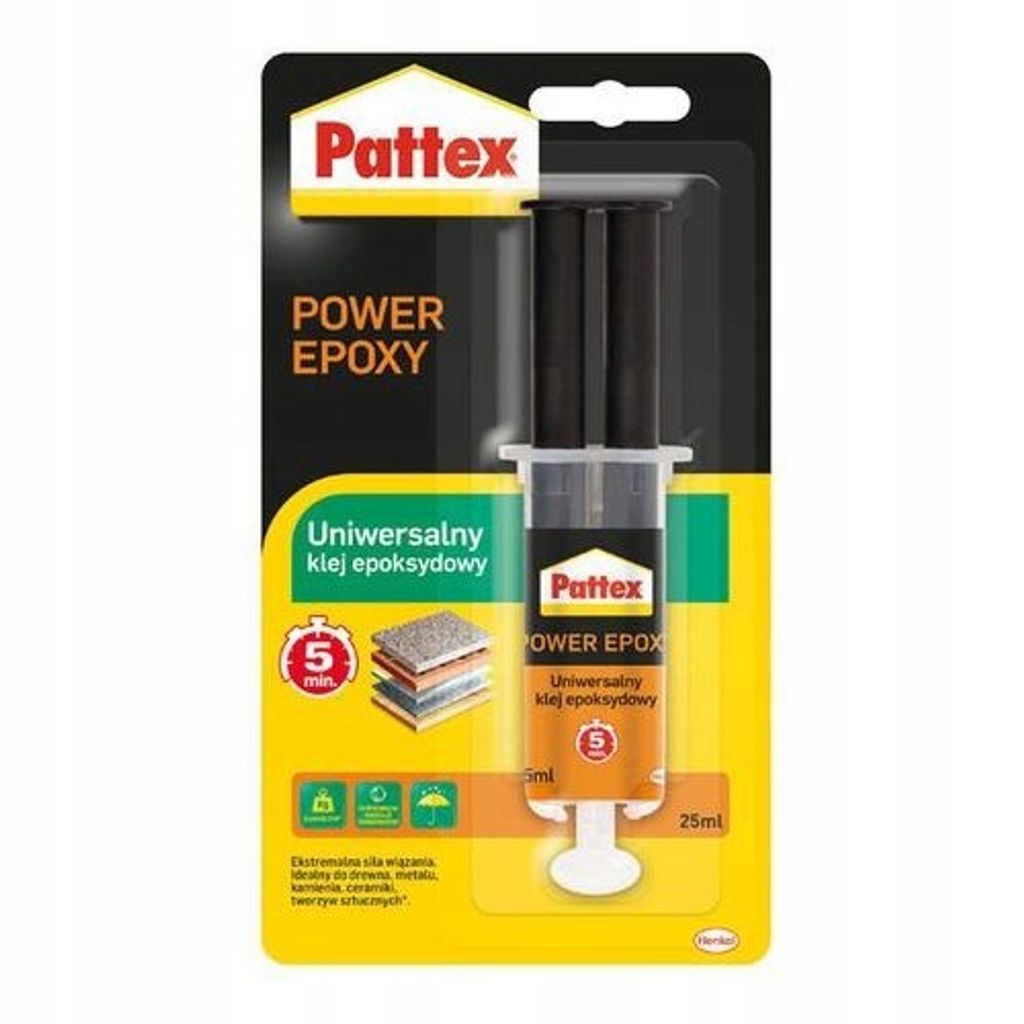 Epoxidové lepidlo Pattex Power Epoxy 25 ml Obrázek produktu 