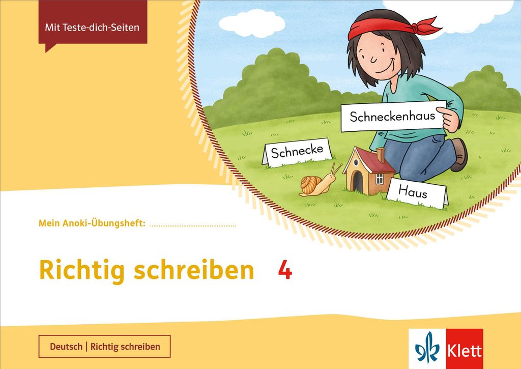 Richtig schreiben 4. Übungsheft Klasse 4 Produktbild 