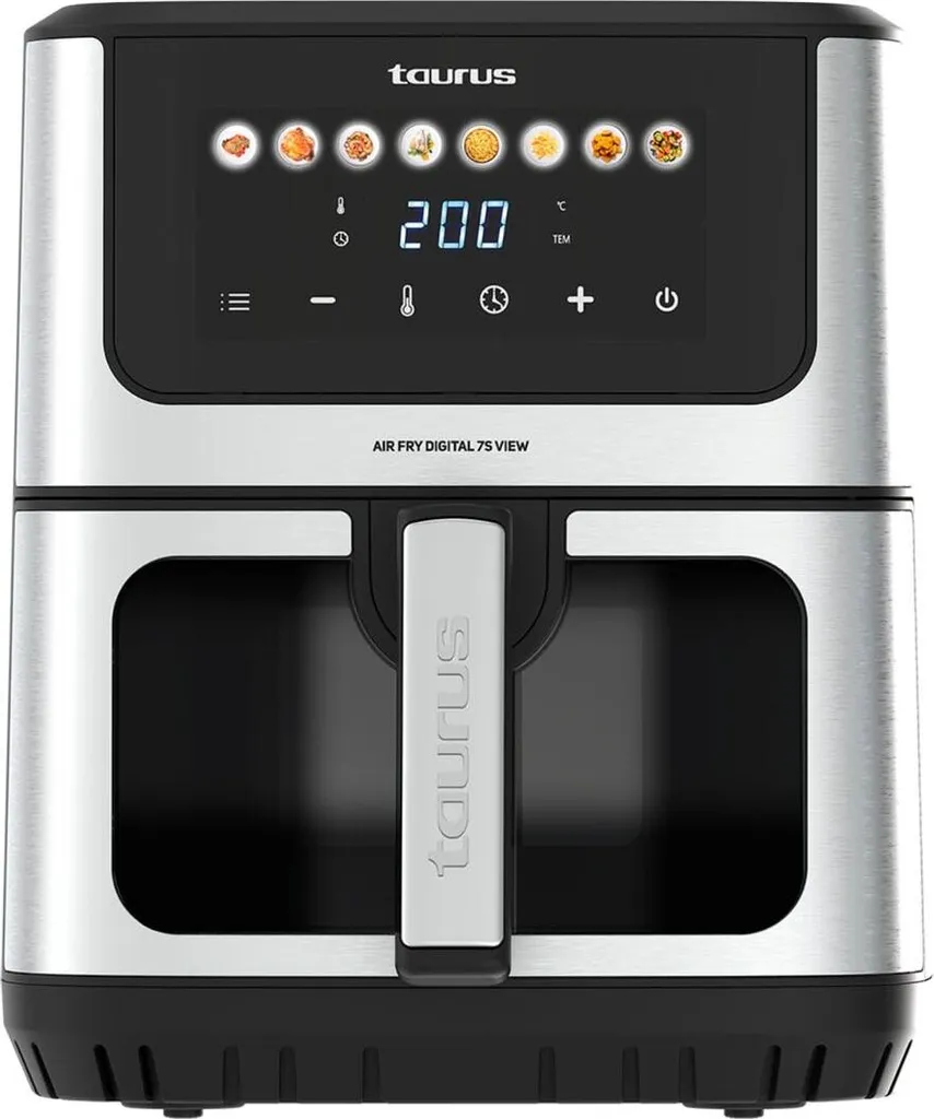 Friteuse à air chaud Taurus 973999000 Noir - Air Fryer 5L Puissant