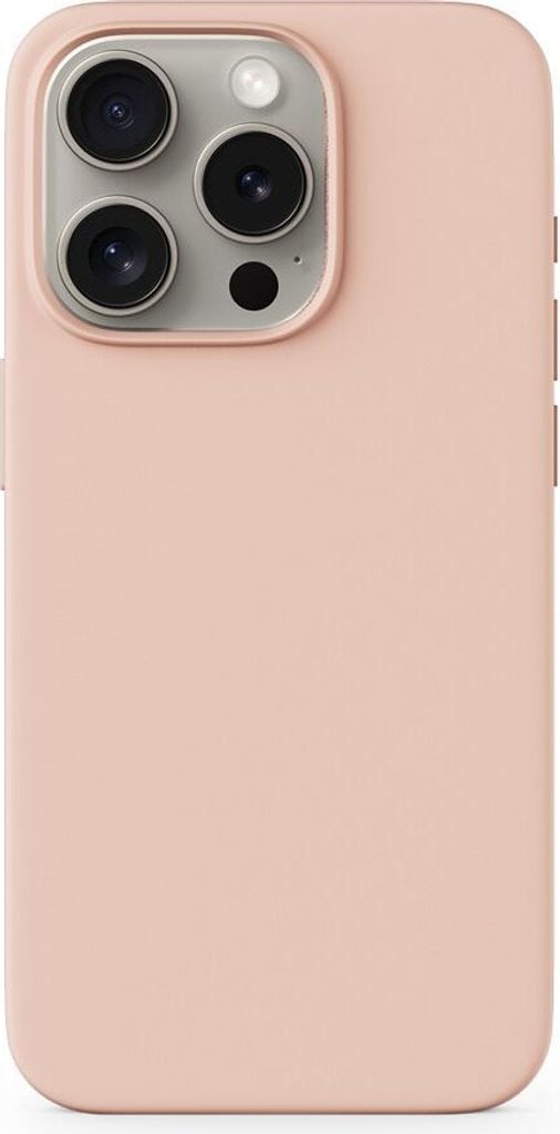 Epico Mag Silikonhülle für iPhone 15 Pro Max (Ultra) mit MagSafe Unterstützung - Pink