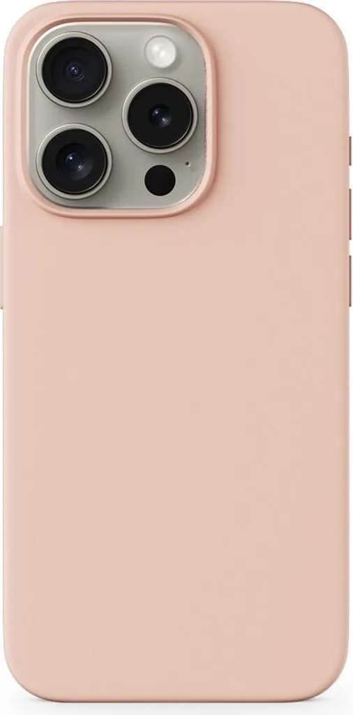 Coque MagSafe iPhone 15 Pro Max Silicone Rose Soft Touch Haute Qualité