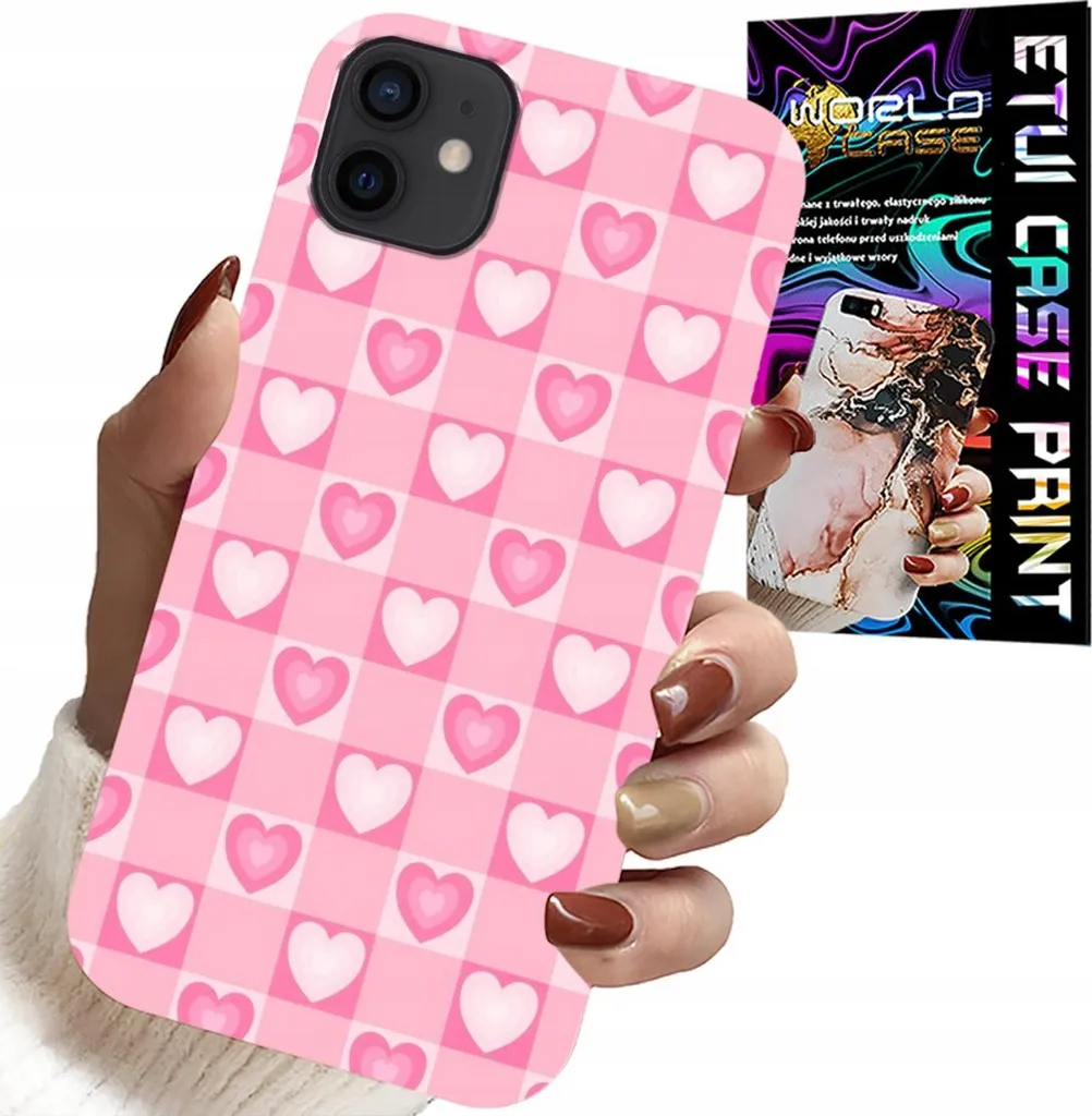 Custodia Rosa Cuore iPhone 13 Mini + Vetro: Il Must-Have dell'Estate