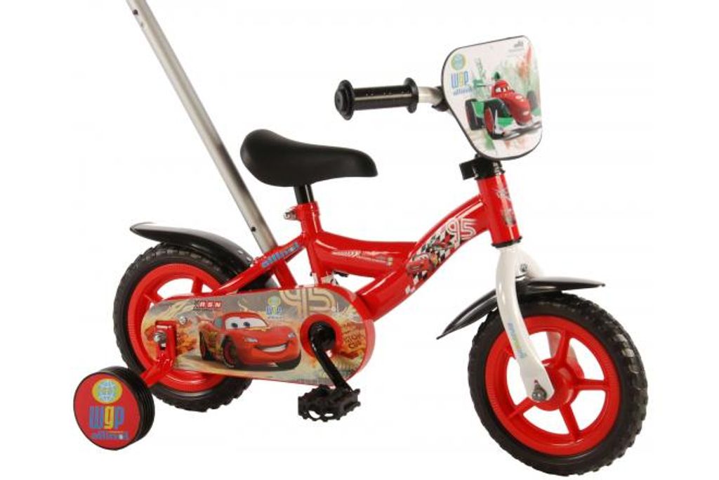 Disney Cars Fahrrad 12 Zoll Kinderfahrrad mit Stützräder McQueen Jungenfahrrad 