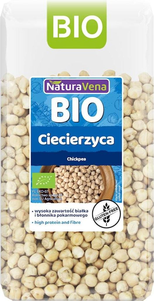 GLUTENFREIE -KICHERERBSEN 400 g – NATURAVENA