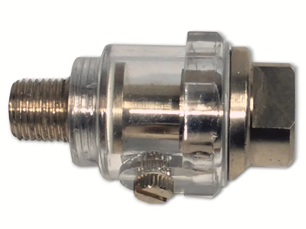 Huileur automatique BGS 3241 compact en laiton avec raccord de 6,3 mm